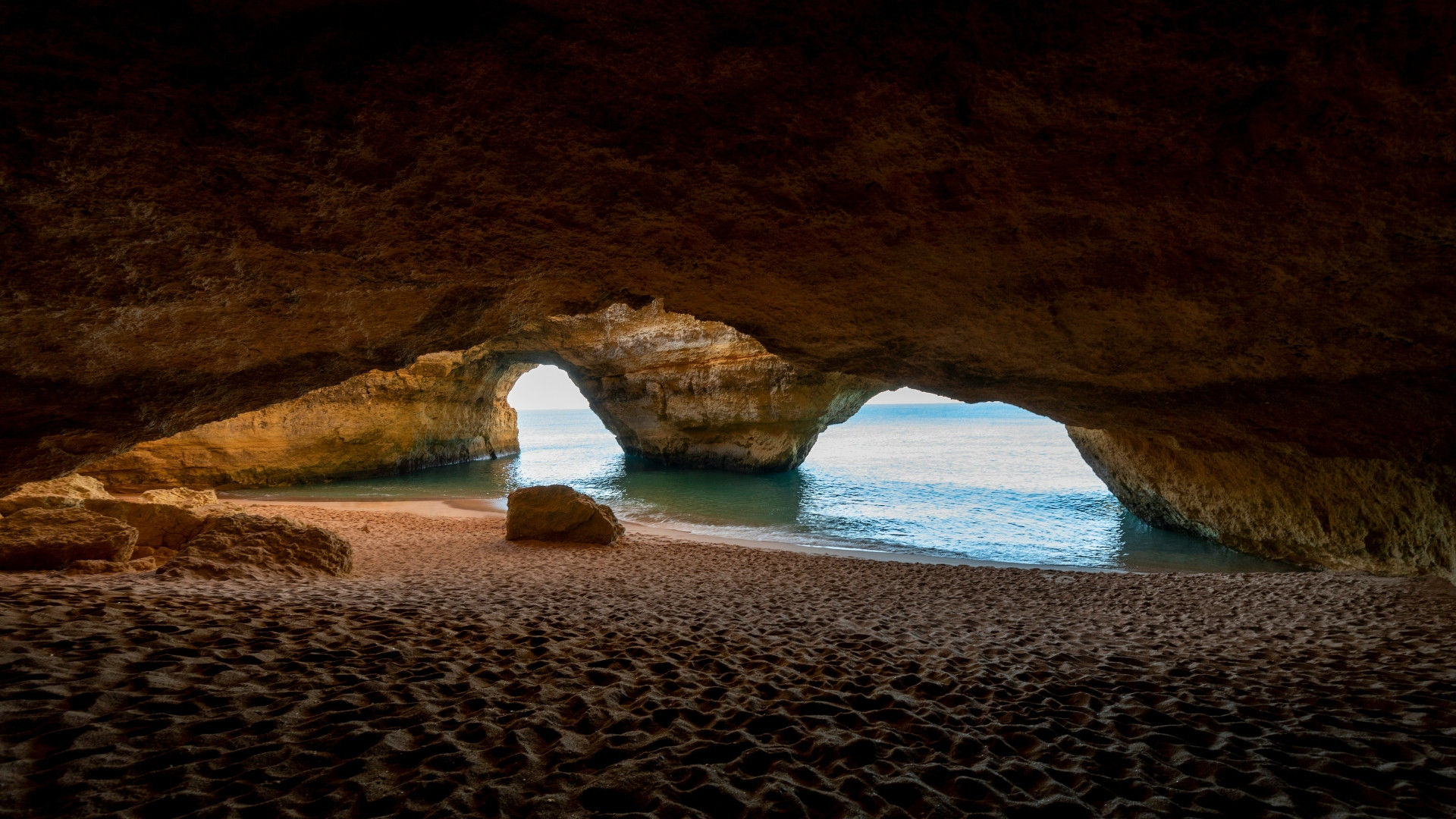 Grotte marine d'Algar Seco - Carvoeiro - Algarve - Portugal