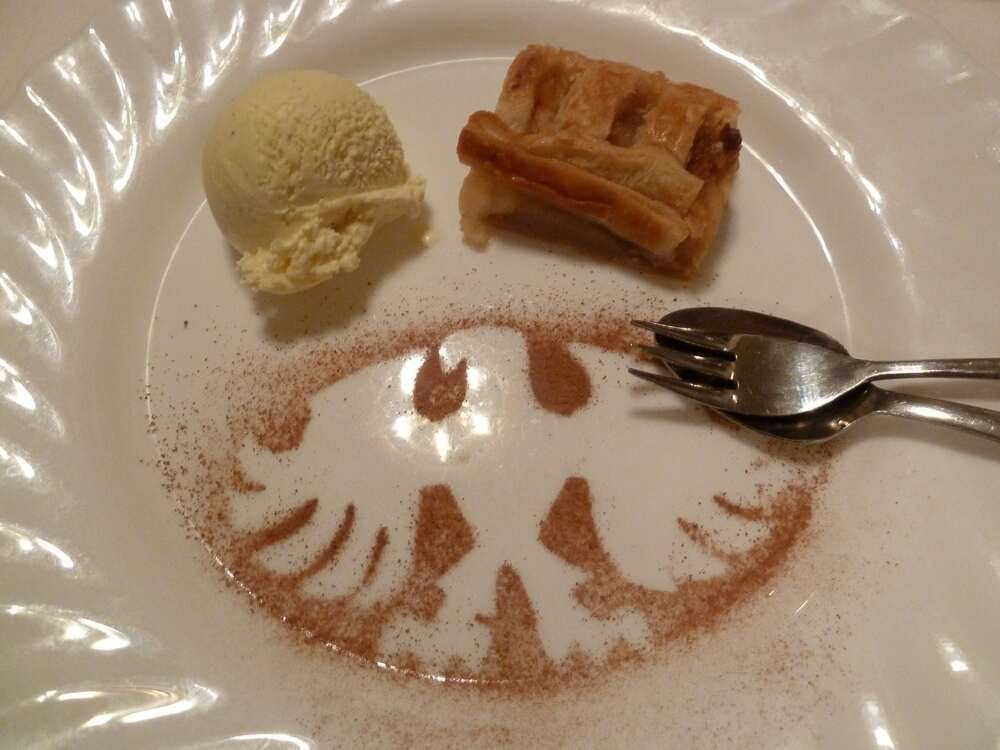 Apfelstrudel et glace - Forêt-Noire - Allemagne