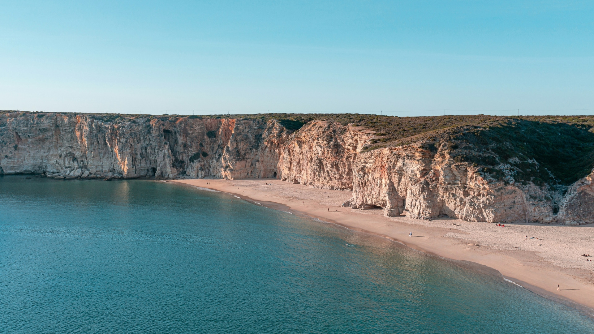 Plage et falaises - Côte de l'Algarve - Portugal