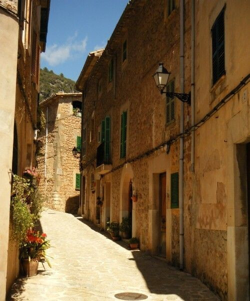 Ruelle pavée de Sineu - Majorque - Espagne