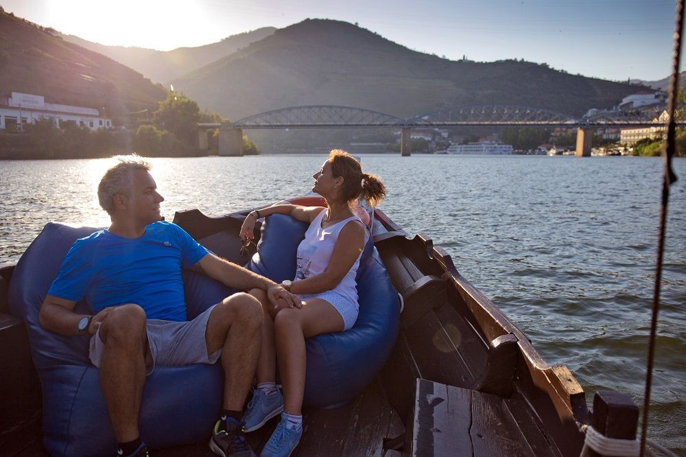 Croisière en barque sur le Douro au coucher du soleil - Portugal