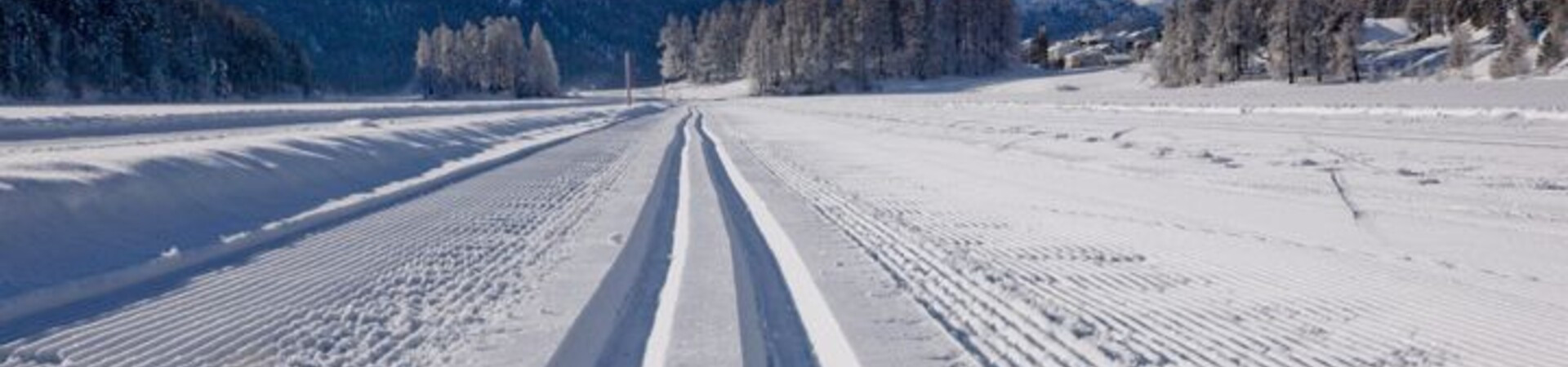 Piste de ski de fond du lac de Champfèr - Haute-Engadine - Suisse (2)