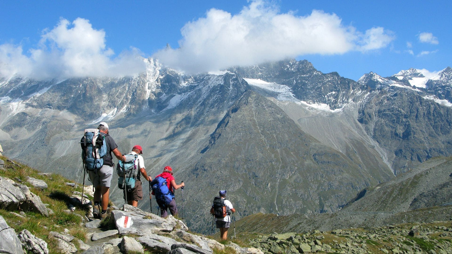 Trekking y senderismo en los alrededores de Chamonix en verano