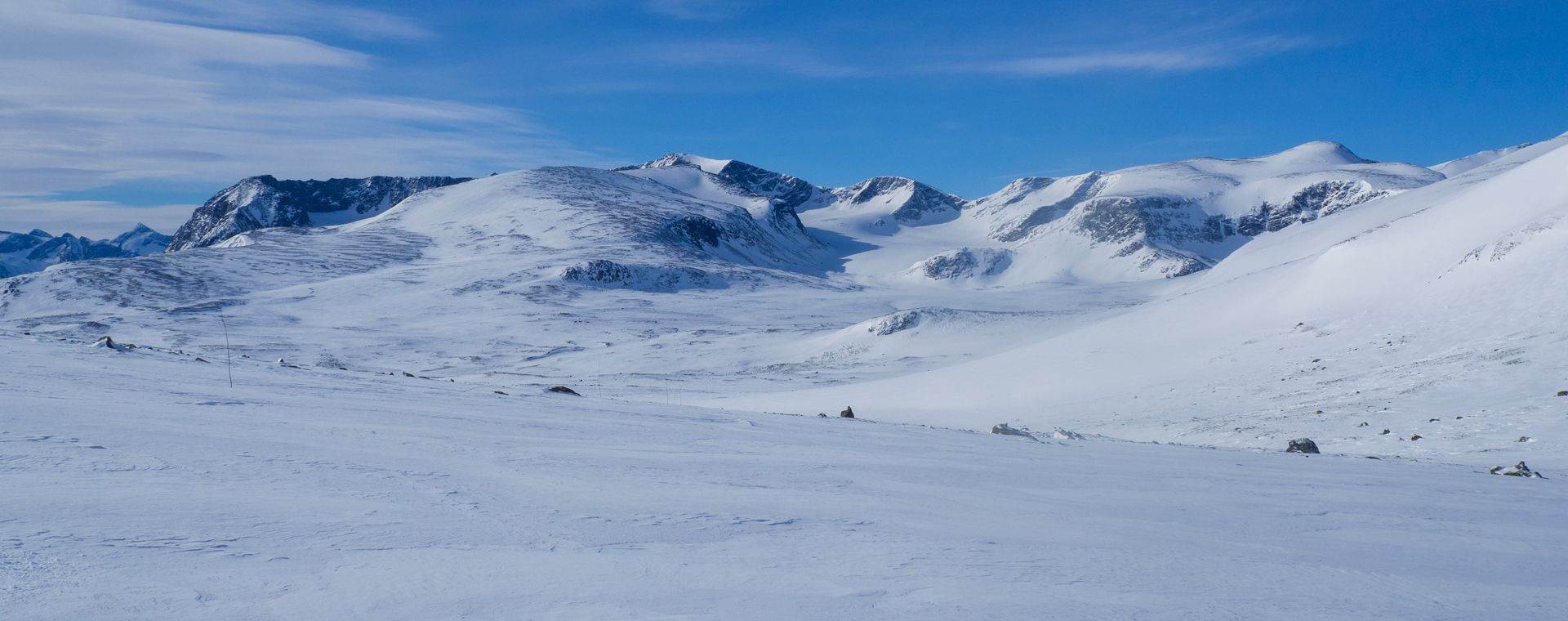 Ski de randonnée nordique au parc Jotunheimen - Norvège - nordic-ski-touring-in-jotunheimen-park-norway-3