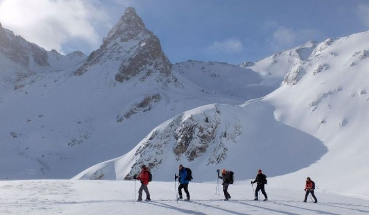 Ski de randonnée nordique dans la Haute Clarée - Hautes-Alpes - France