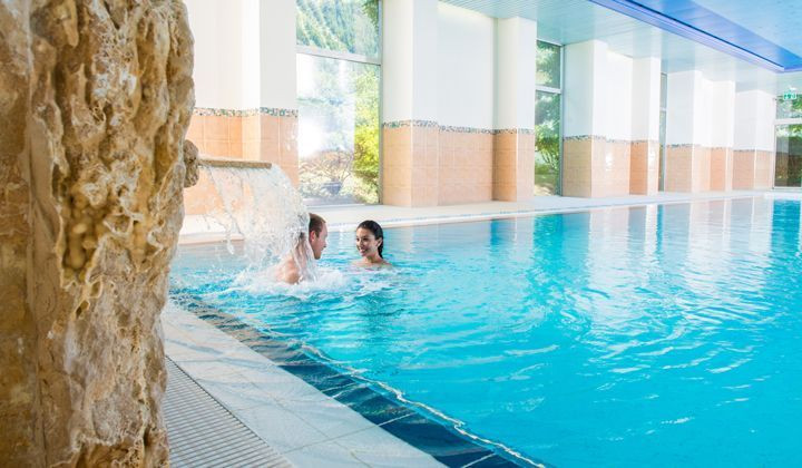 Piscina termal del hotel Salina Maris