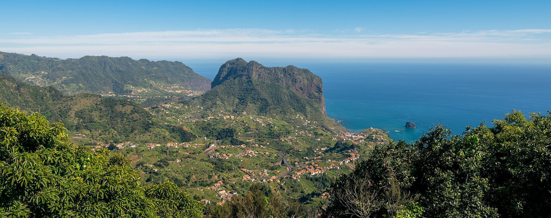 Porto da Cruz depuis le belvédère de Portela - Madère - Portugal (2)