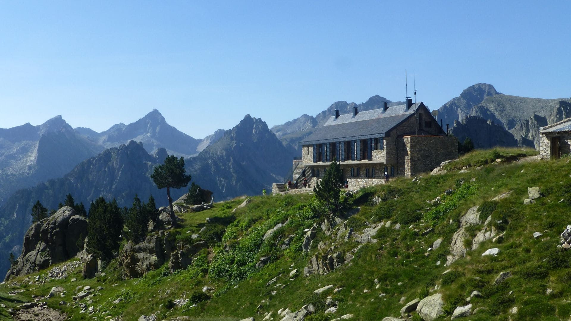 Refuge dans les Encantats - Pyrénées - Espagne