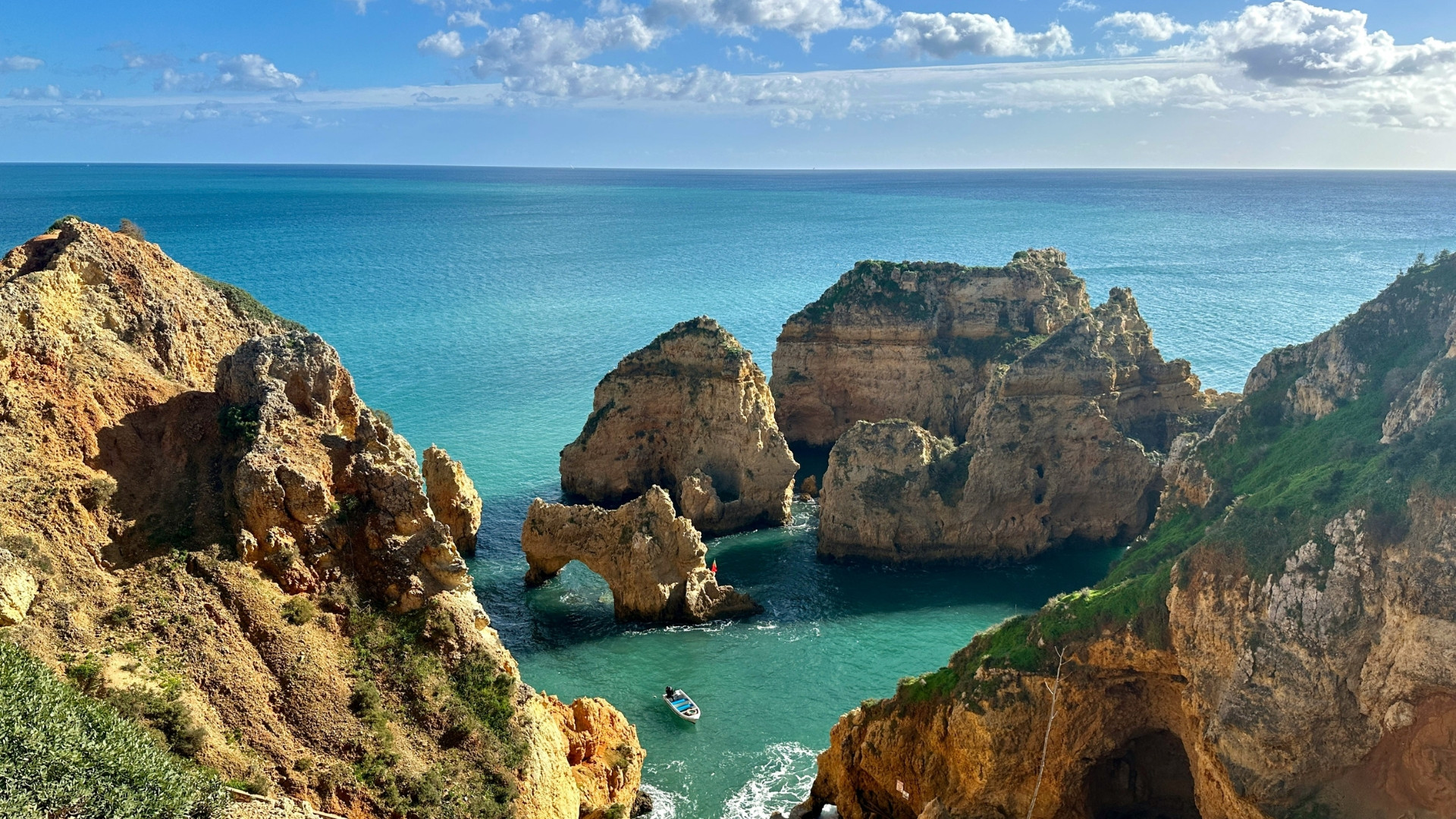 Formations rocheuses de la Ponta da Piedade - Lagos - Algarve - Portugal