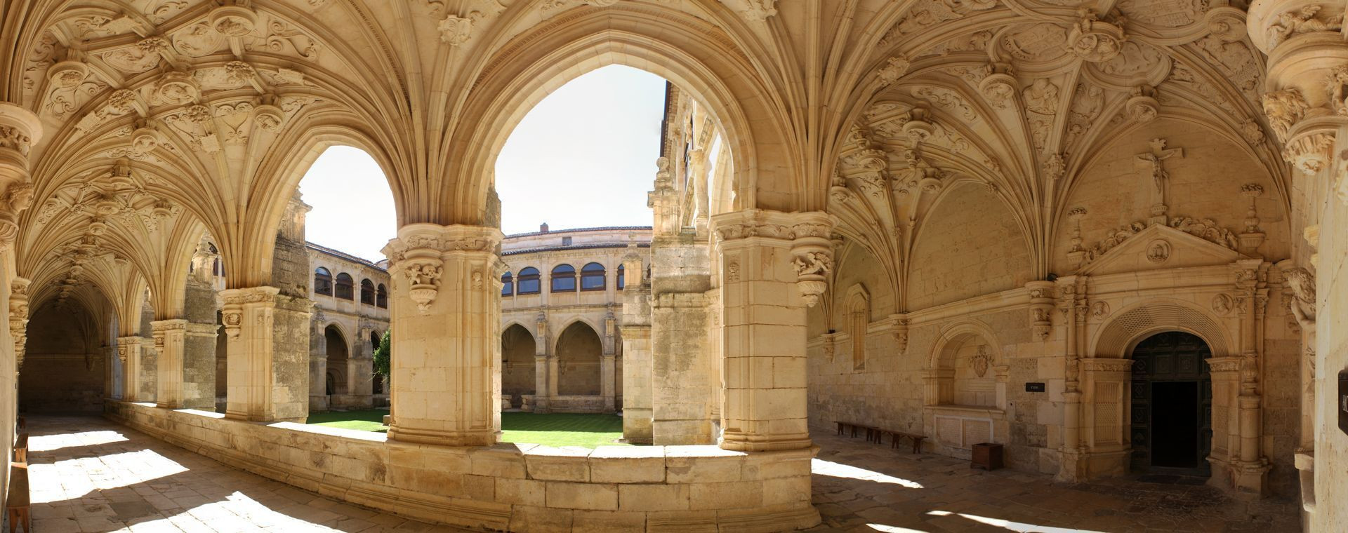 Cloître du monastère San Zoilo - Carrión de los Condes - Castille-et-León - Espagne