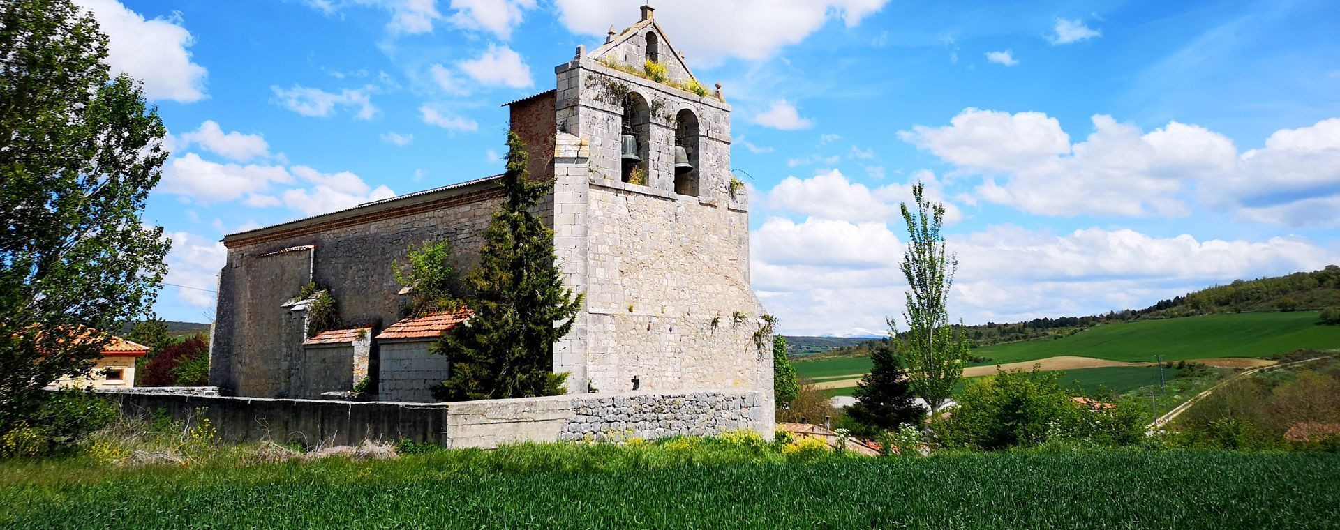 Église Sainte-Eulalie - Cardeñuela Riopico - Chemin de Saint-Jacques - Espagne