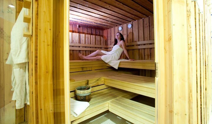 Sauna del hotel Salina Maris