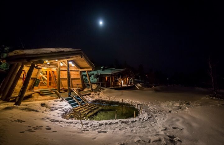 Sauna del centro nórdico de Kiilopää