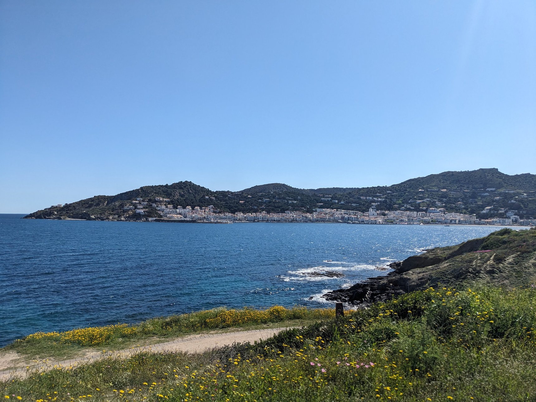 Vue sur Port de la Selva - Costa Brava - Catalogne - Espagne