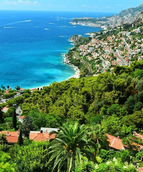 Vue Sur Cap Martin Et Roquebrune