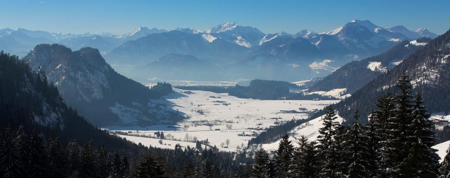 Paysage hivernal autour de Walchsee - Tyrol - Autriche