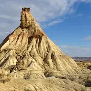 Nochevieja y trekking en el desierto lunar de las Bardenas